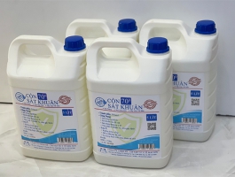 CỒN SÁT KHUẨN ETHANOL 70 ĐỘ - 5 LÍT